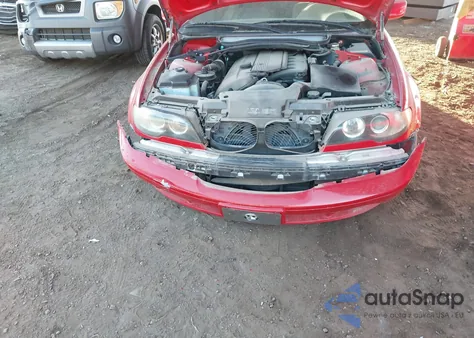 2004 BMW 330Ci из США, поврежденный, VIN WBABW53494PL40700